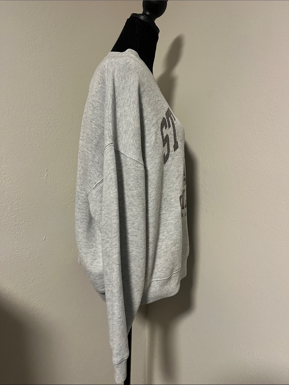 American Eagle Outfitters Light Gray Crewneck St. Tropez Sailing-Large - Picture 2 of 8